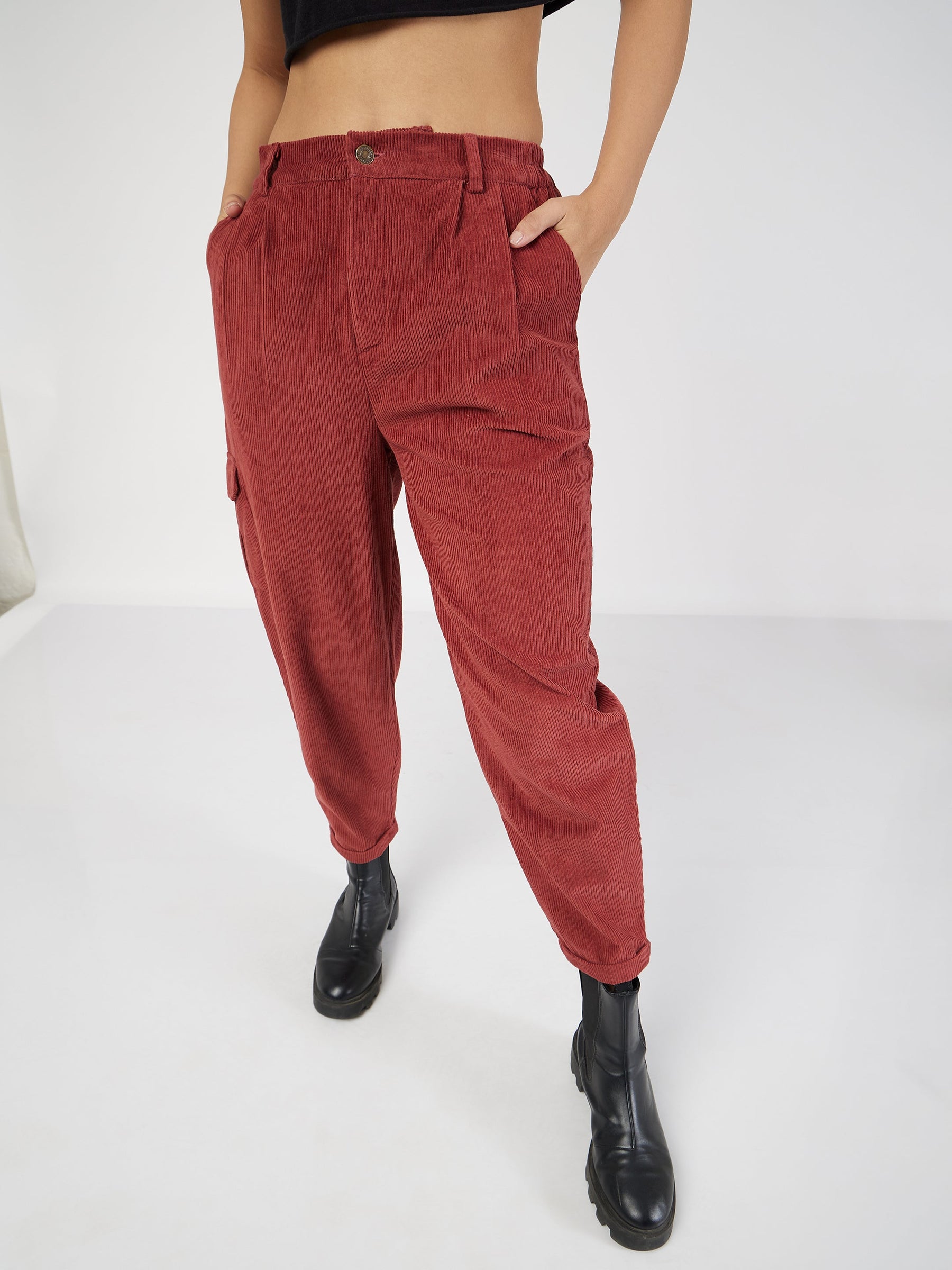 Buy Olive Trousers & Pants for Women by AND Online | Ajio.com